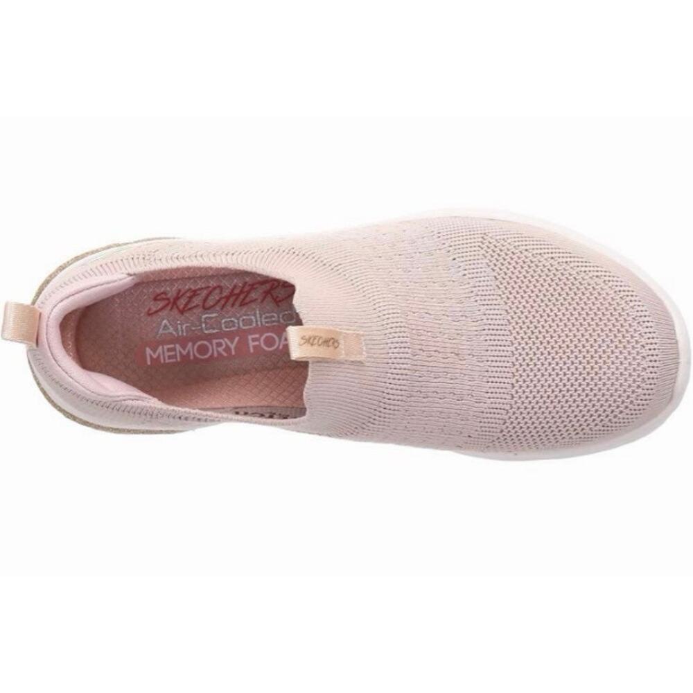 Skechers glide step / size 8.5 gold and nude pink - Picture 4 of 11